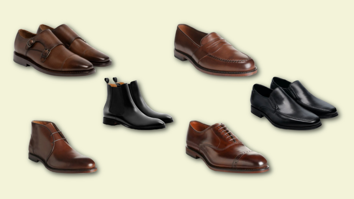 types of dress shoes