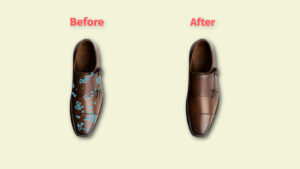 water stains on leather shoes