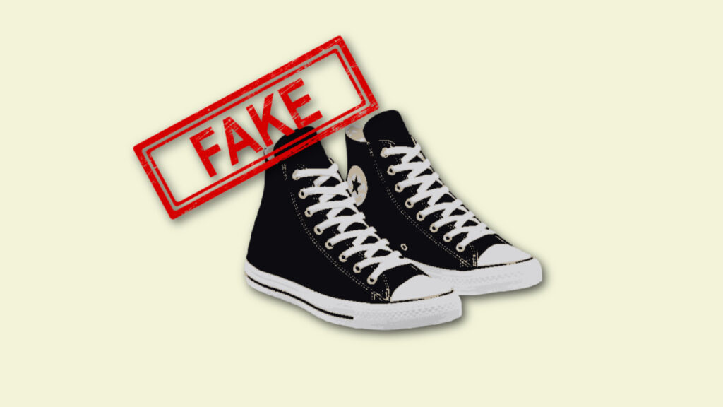 how to spot fake converse