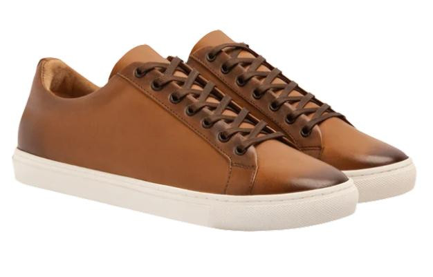 Thursday Boots Low Top Tan Leather Sneaker