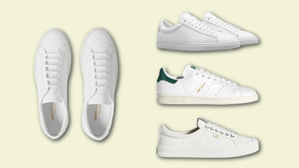 Common Projects alternatives - Oliver Cabell Low 1, Cariuma Low Canvas Sneaker & Adidas Stan Smith