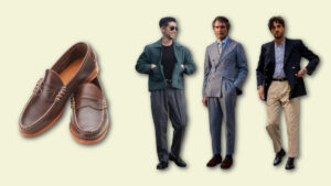 loafer outfit ideas for men - mens outfit examples & a pair of loafers