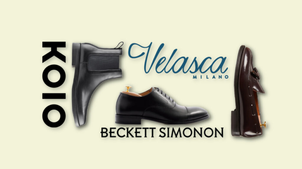 best men’s dress shoe brands - KOIO, Velasca & Beckett Simonon